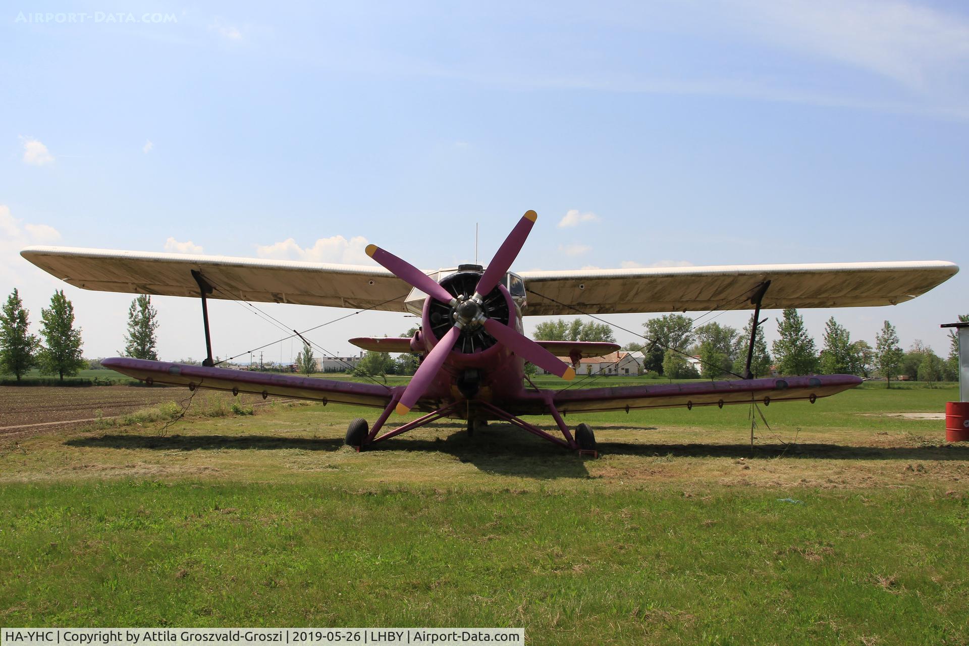 HA-YHC, 1979 PZL-Mielec AN-2PF C/N 1G181-45, LHBY - Böny Airport, Hungary
