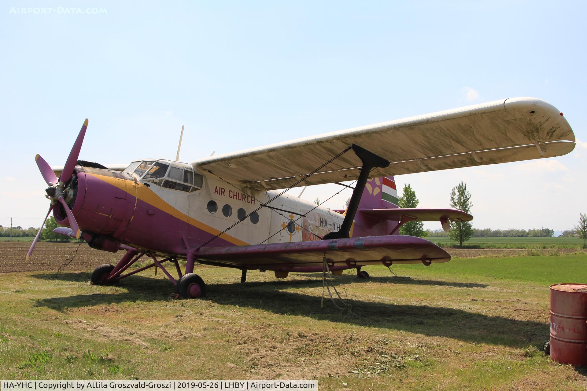 HA-YHC, 1979 PZL-Mielec AN-2PF C/N 1G181-45, LHBY - Böny Airport, Hungary