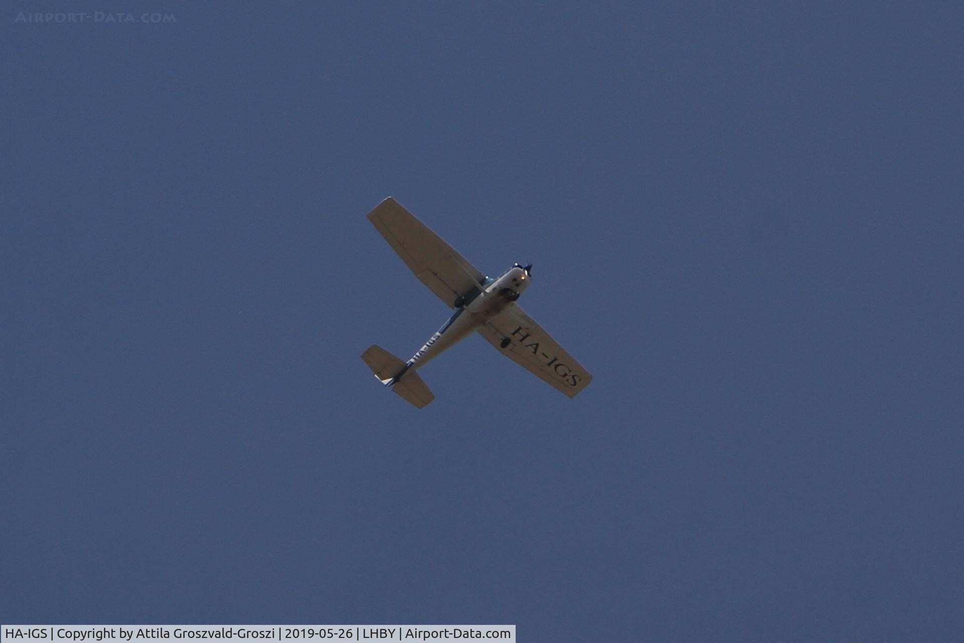 HA-IGS, Cessna 152 C/N 152-81309, LHBY - Böny Airport, Hungary