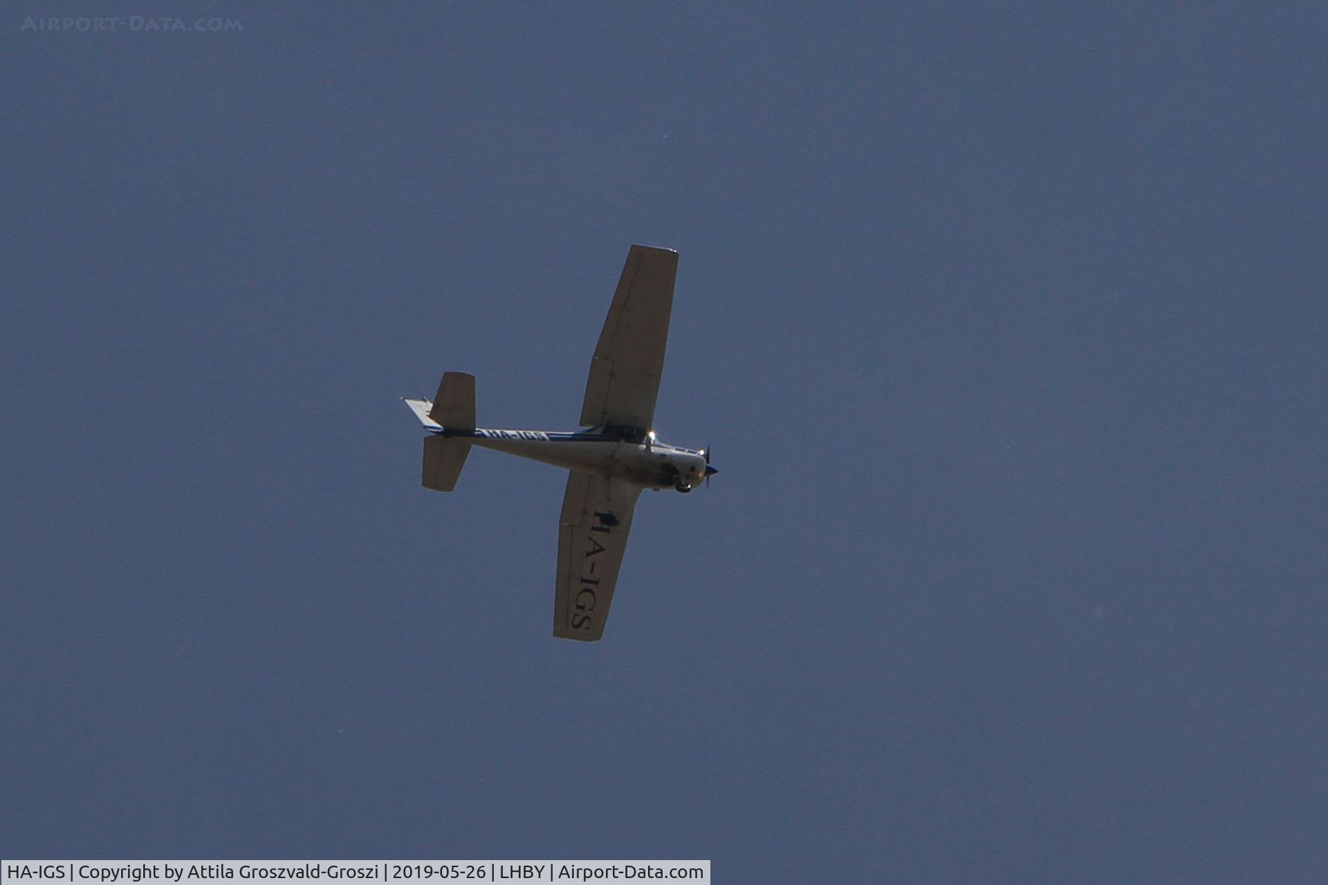 HA-IGS, Cessna 152 C/N 152-81309, LHBY - Böny Airport, Hungary