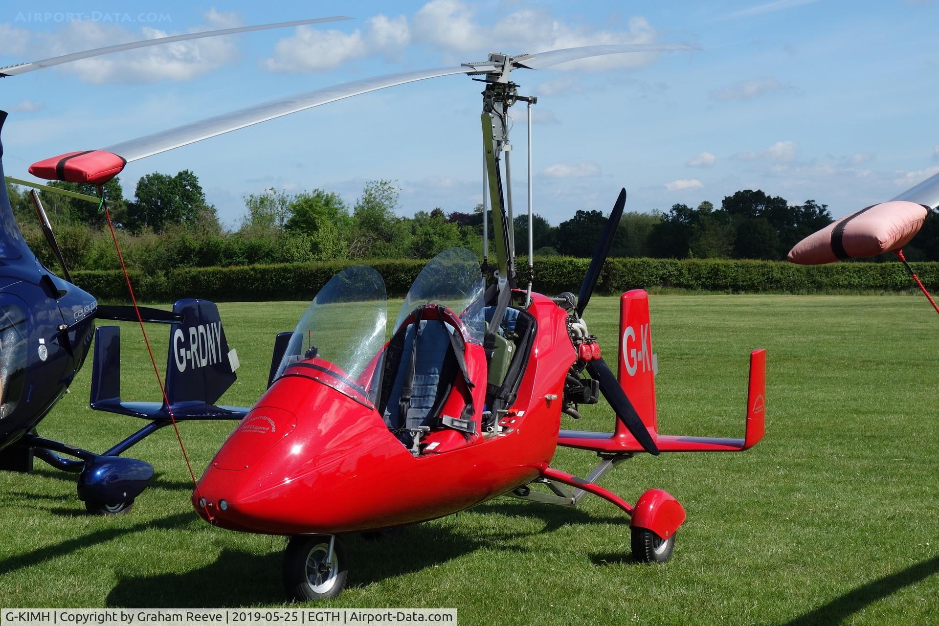 G-KIMH, 2009 Rotorsport UK MTOsport C/N RSUK/MTOS/034, Parked at Old Warden.