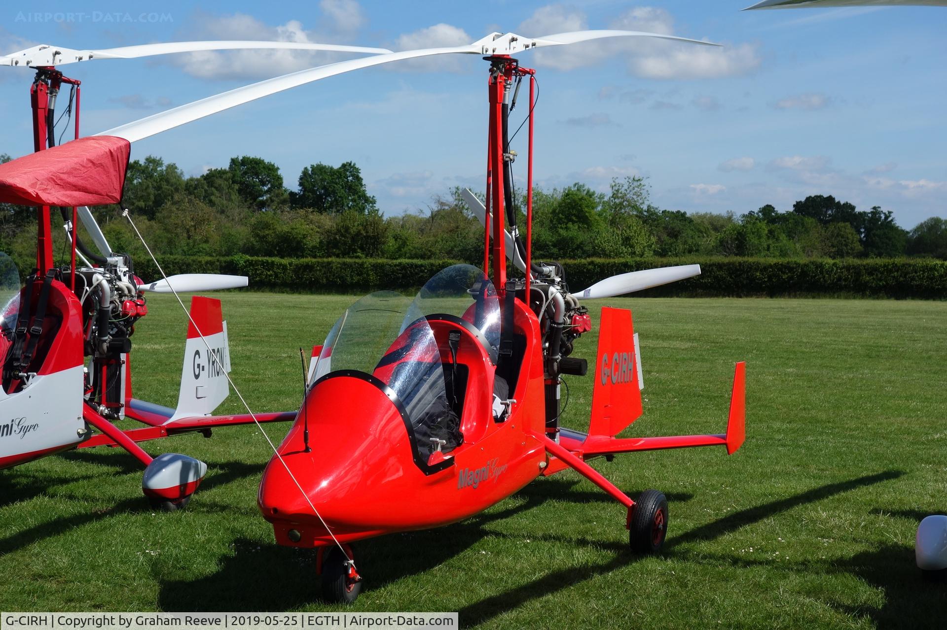 G-CIRH, 2015 Magni Gyro M-16C Tandem Trainer C/N 16-15-9104, Parked at Old Warden.