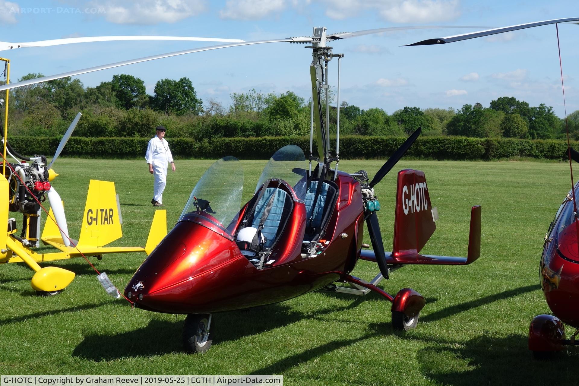 G-HOTC, 2010 Rotorsport UK MTOsport C/N RSUK/MTOS/058, Parked at Old Warden.