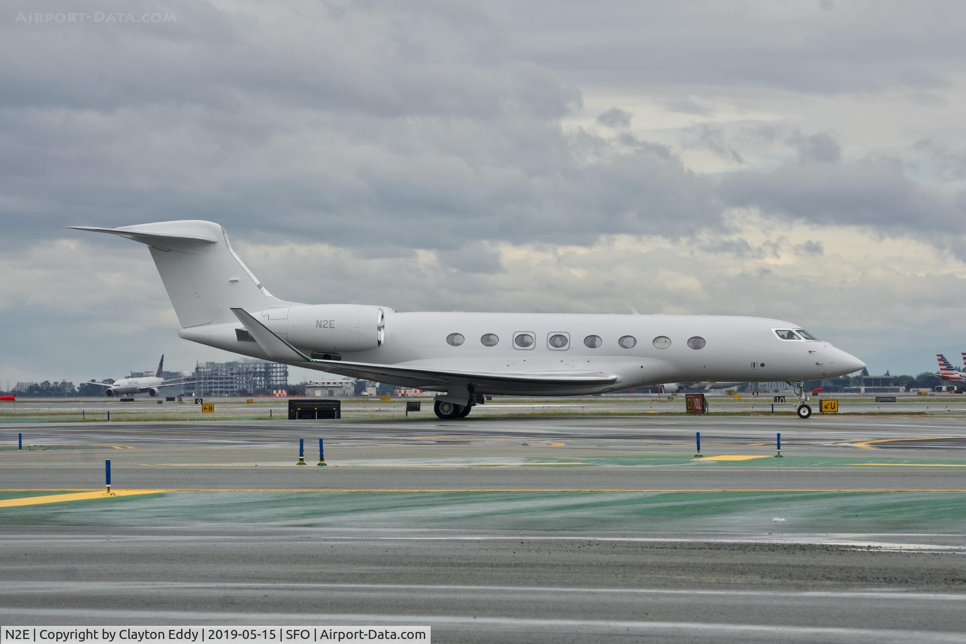N2E, 2018 Gulfstream G-VI (G650ER) C/N 6310, SFO 2019.