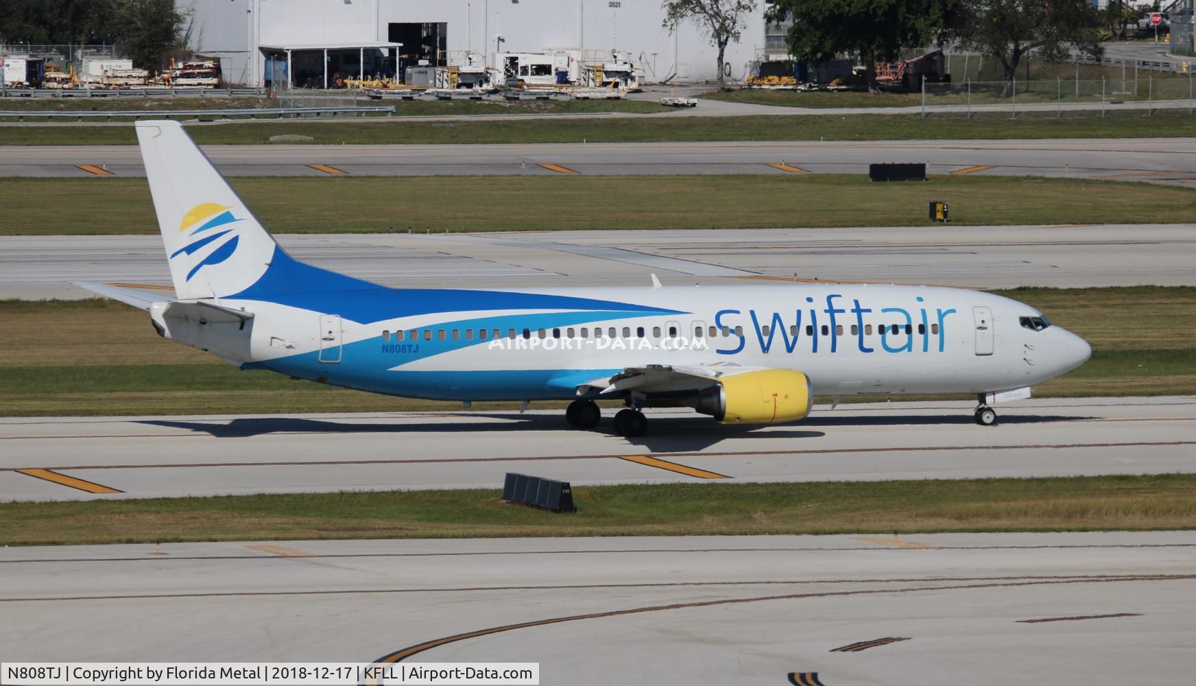 N808TJ, 1993 Boeing 737-4Q8 C/N 25103, Swift Air