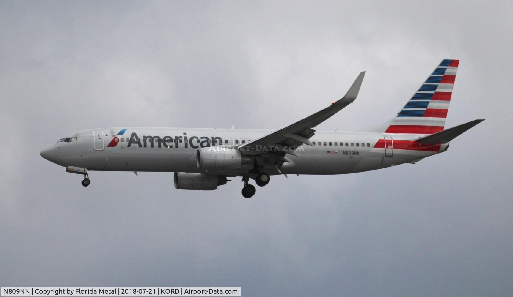 N809NN, 2009 Boeing 737-823 C/N 33519, American 737-823