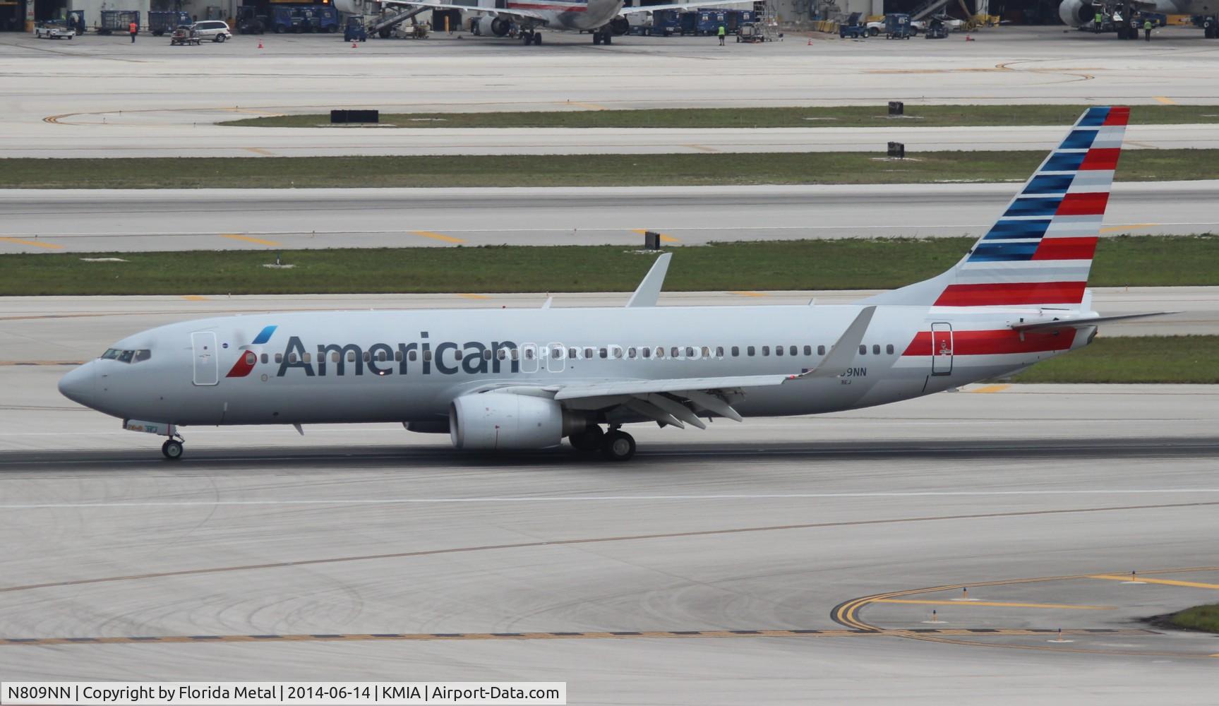 N809NN, 2009 Boeing 737-823 C/N 33519, American 737-823