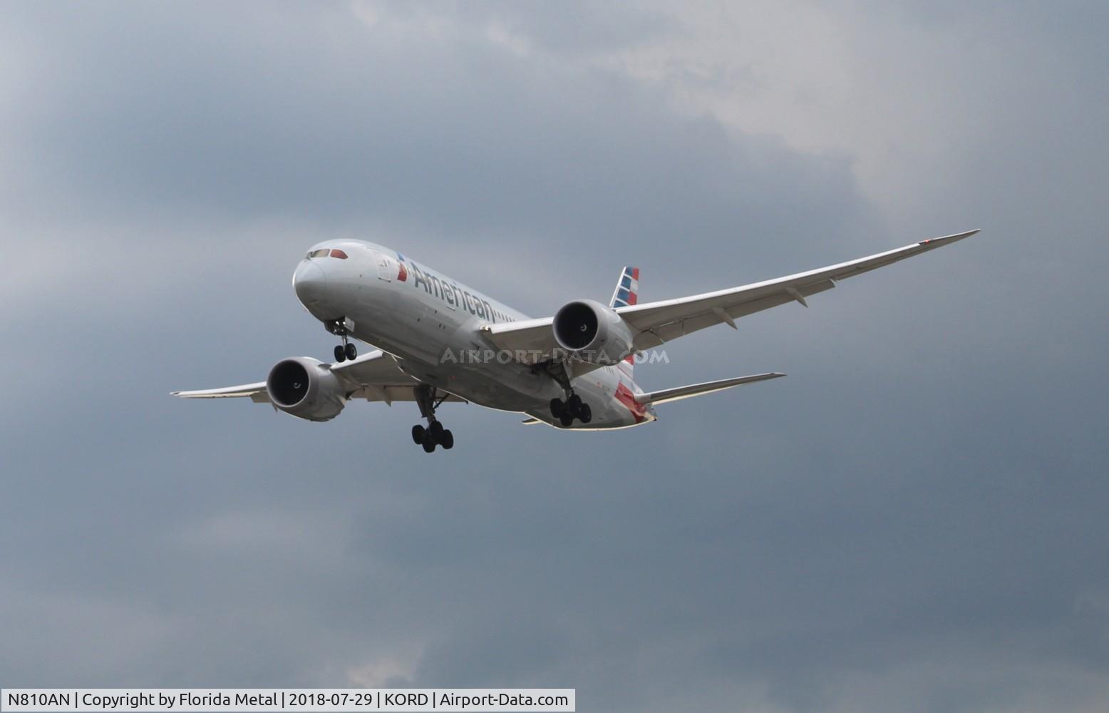 N810AN, 2015 Boeing 787-8 Dreamliner C/N 40628, American
