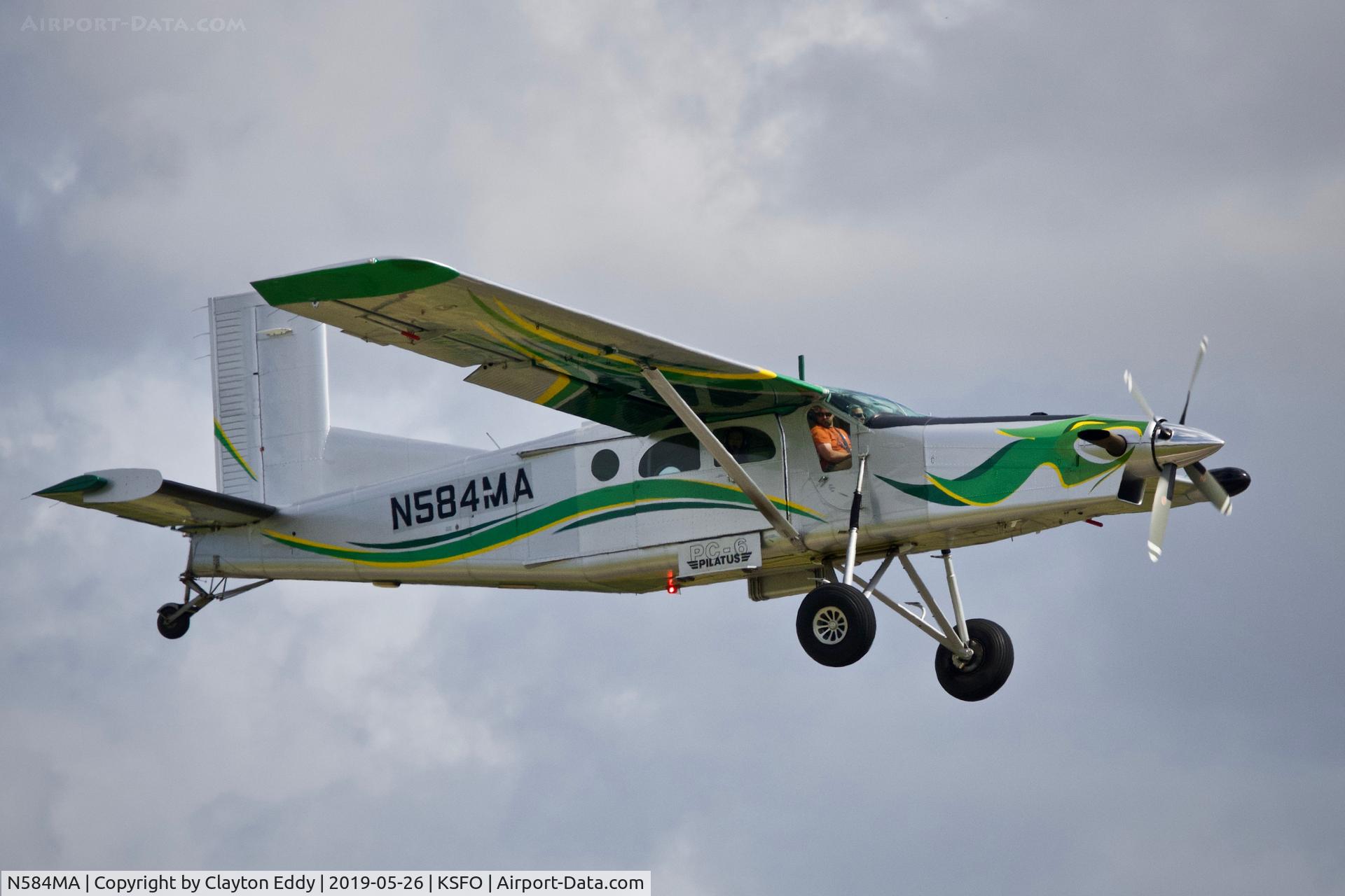 N584MA, 2011 Pilatus PC-6/B2-H4 C/N 978, Livermore Airport California 2019.