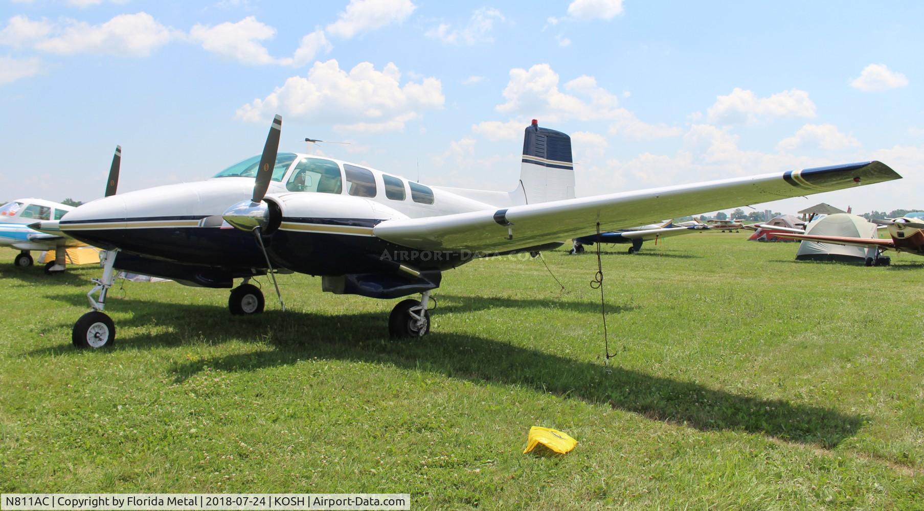 N811AC, 1959 Beech D50C Twin Bonanza C/N DH-239, Twin Bonanza