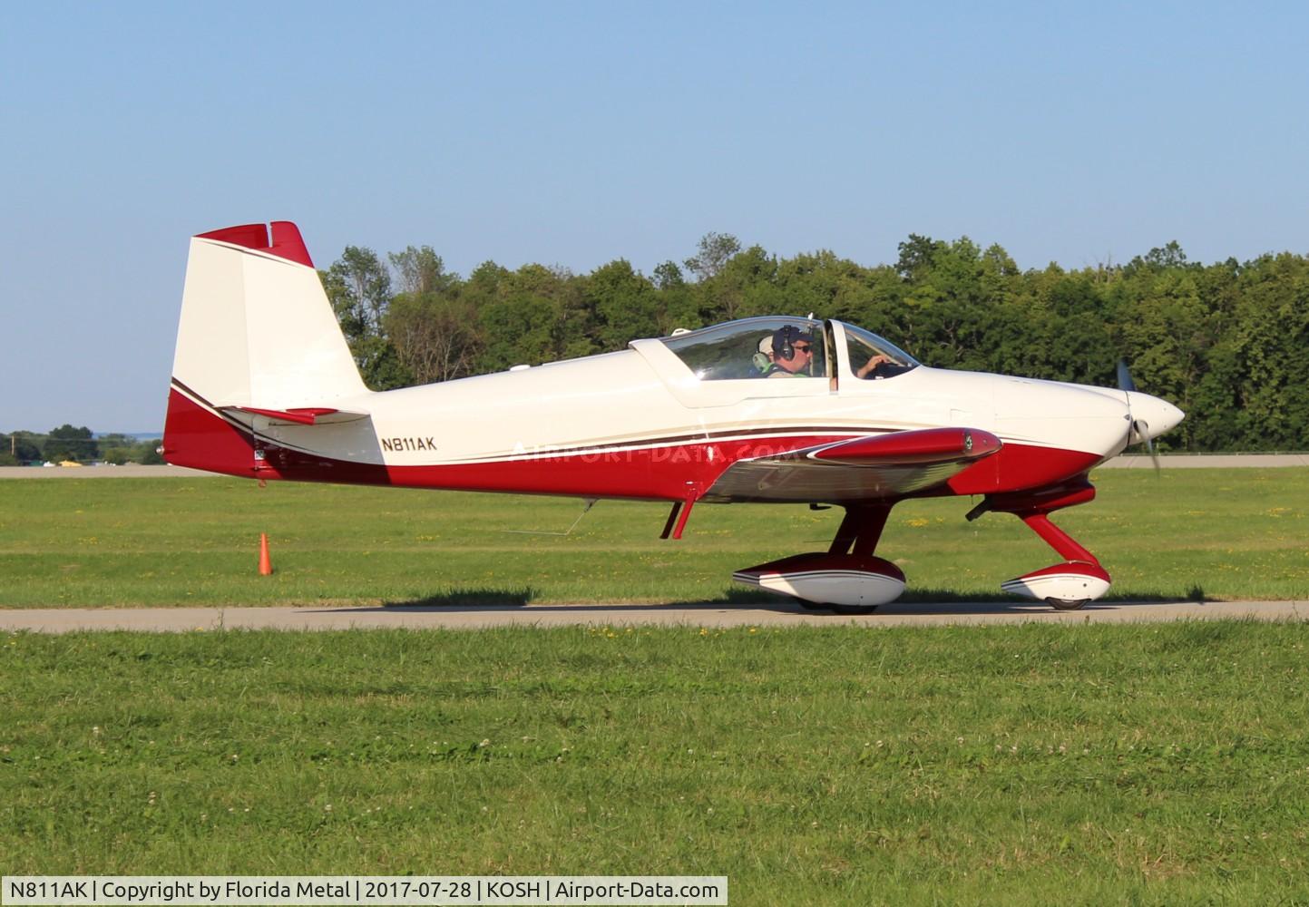 N811AK, 2011 Vans RV-7A C/N 70769, RV-7A
