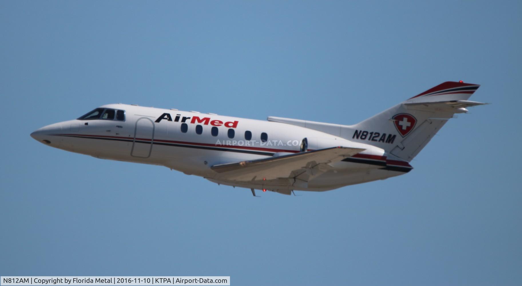 N812AM, 1988 British Aerospace BAe.125 Series 800A C/N 258147, BAE 800A