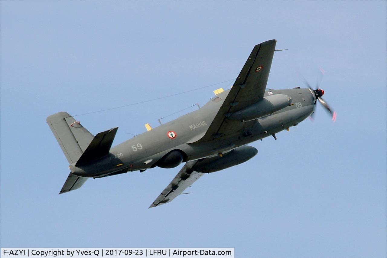 F-AZYI, 1959 Breguet Br.1050 Alize C/N 59, Breguet Br.1050 Alizé, On display, Morlaix-Ploujean airport (LFRU-MXN) Air show 2017