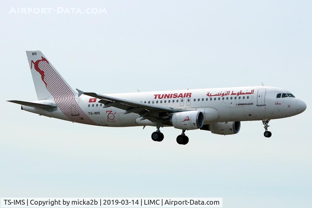 TS-IMS, 2011 Airbus A320-214 C/N 4689, Landing