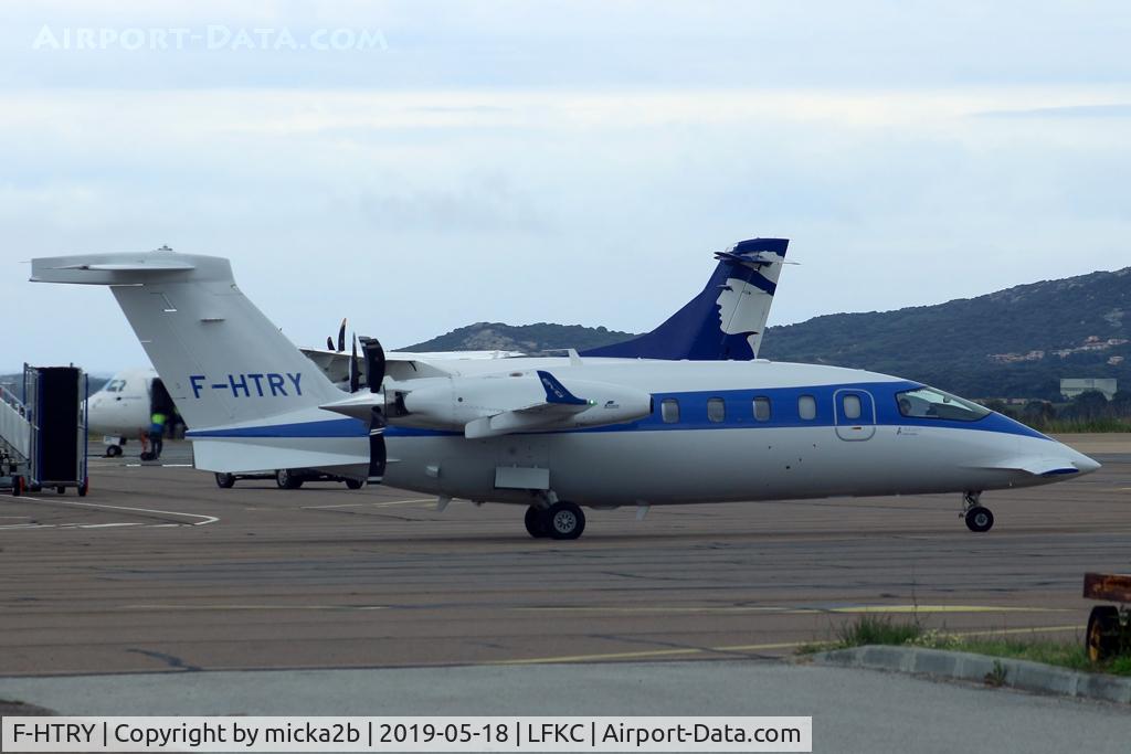 F-HTRY, 2018 Piaggio P-180 Avanti II EVO C/N 3004, Parked