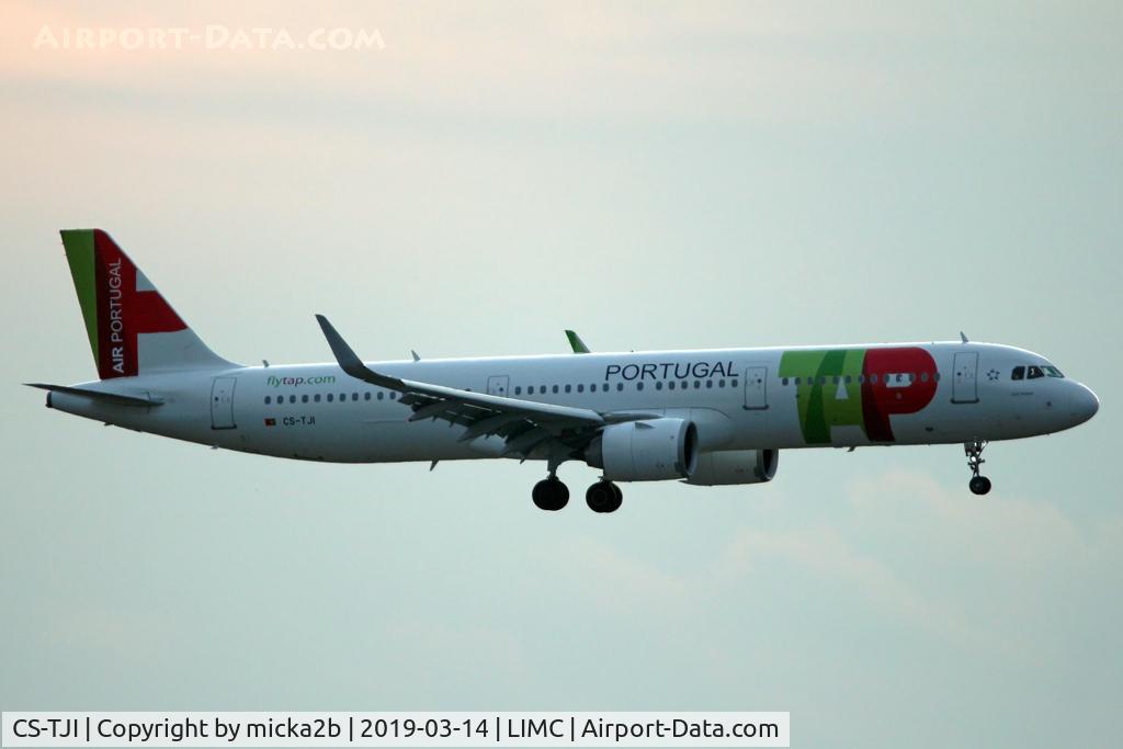 CS-TJI, 2018 Airbus A321-251N C/N 8270, Landing
