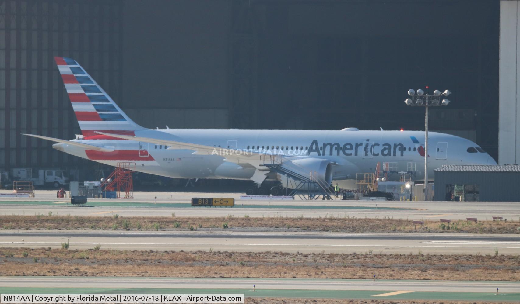 N814AA, 2016 Boeing 787-8 Dreamliner C/N 40632, American
