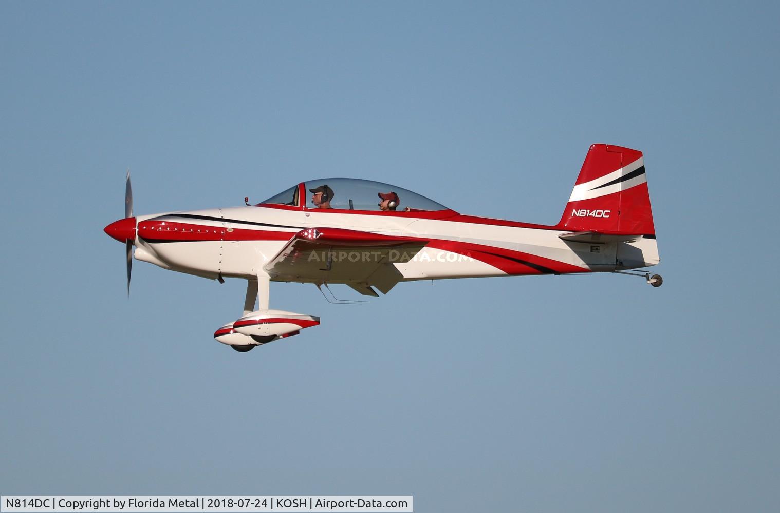 N814DC, 2012 Vans RV-8 C/N 80415, Vans RV-8