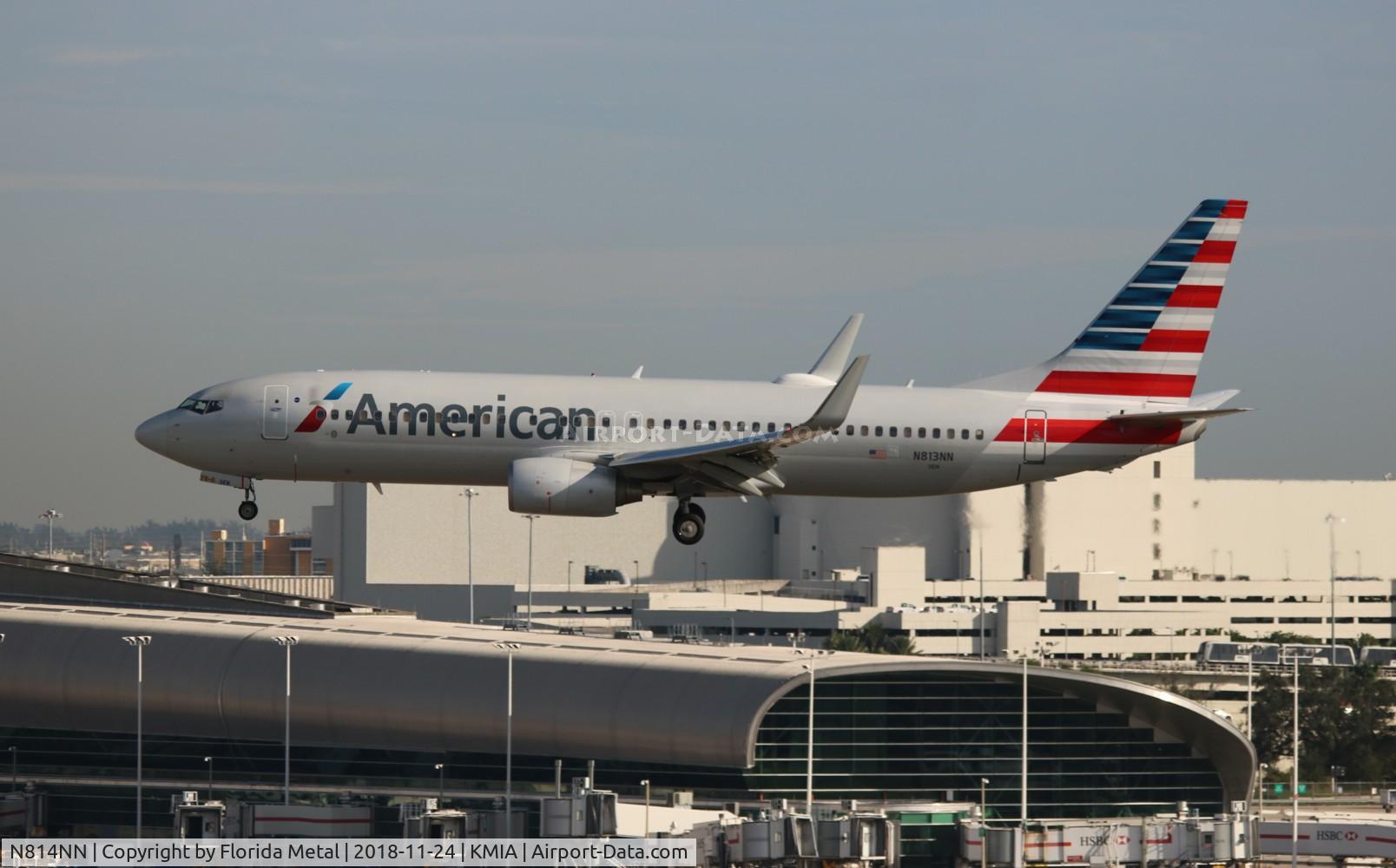 N814NN, 2009 Boeing 737-823 C/N 29562, American 737-823