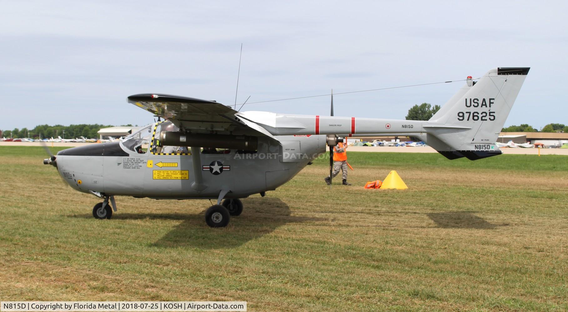 N815D, 1969 Cessna M337B (O-2A) Super Skymaster C/N 337M-0423 (69-7625), Cessna O-2