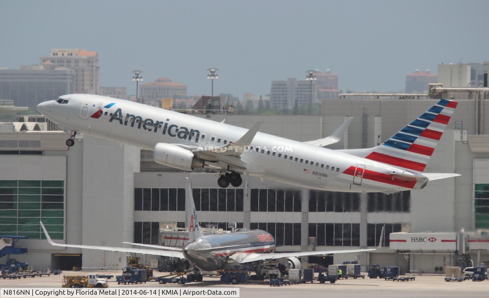N816NN, 2009 Boeing 737-823 C/N 31081, American 737-823