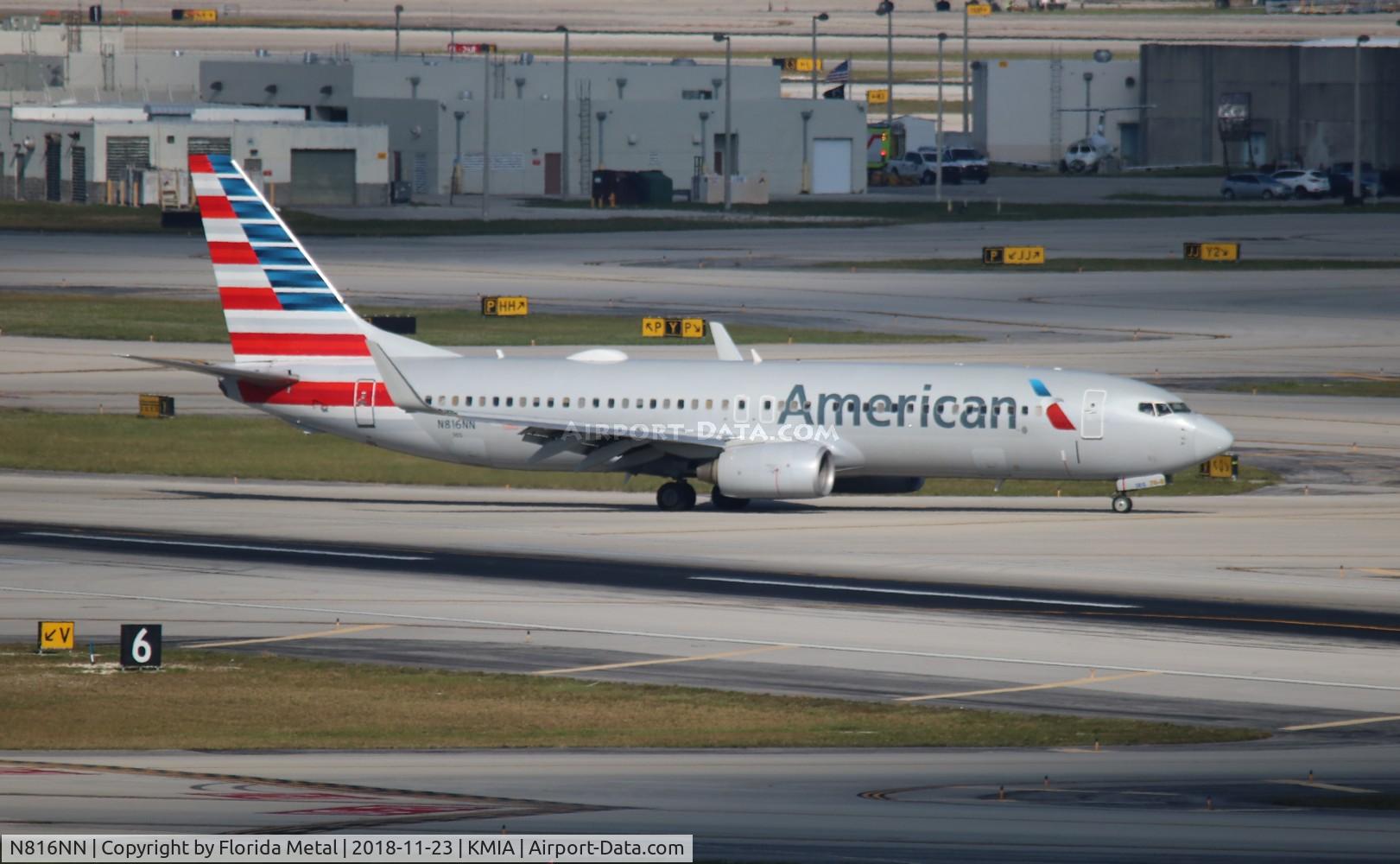 N816NN, 2009 Boeing 737-823 C/N 31081, American 737-823