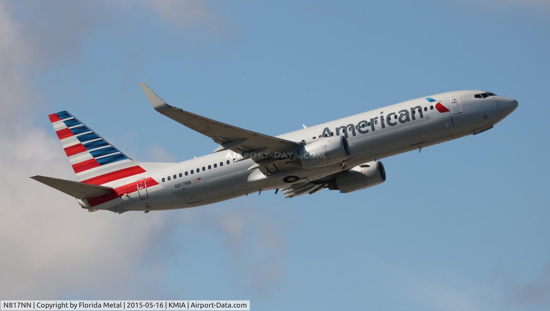N817NN, 2009 Boeing 737-823 C/N 29558, American 737-823