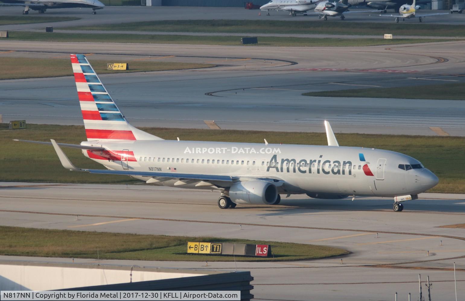 N817NN, 2009 Boeing 737-823 C/N 29558, American 737-823