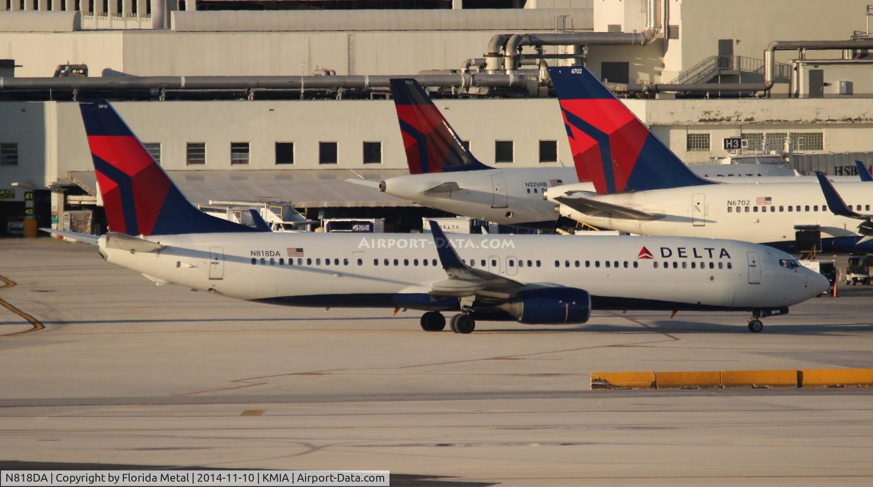 N818DA, 2014 Boeing 737-932/ER C/N 31928, Delta 737-932