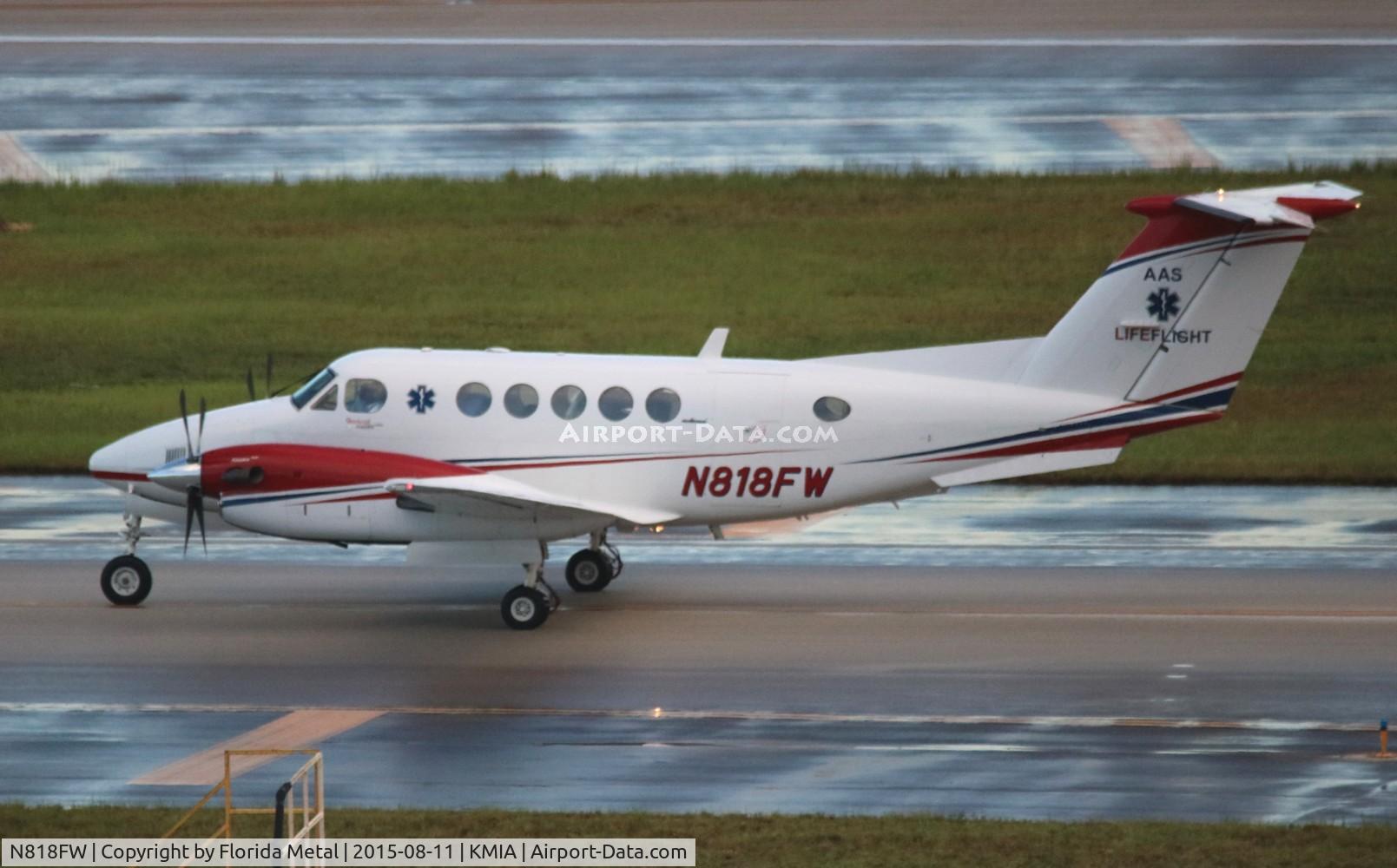 N818FW, 1991 Beech B200 King Air C/N BB-1394, King Air 200