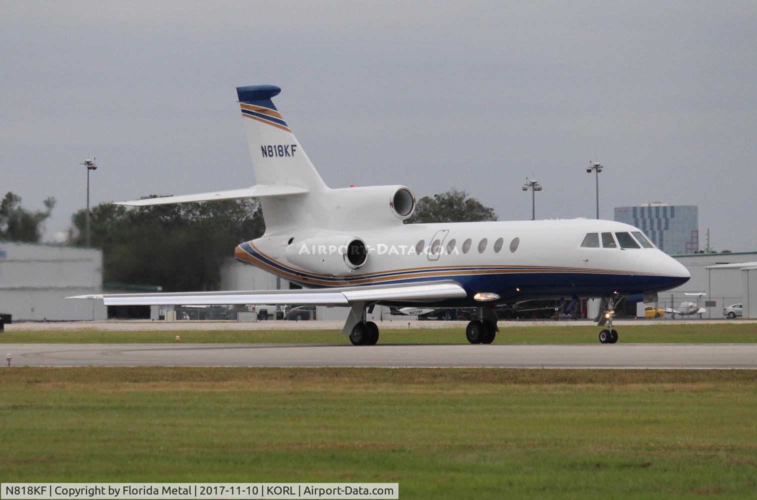 N818KF, 1998 Dassault Falcon 50EX C/N 277, Falcon 50EX