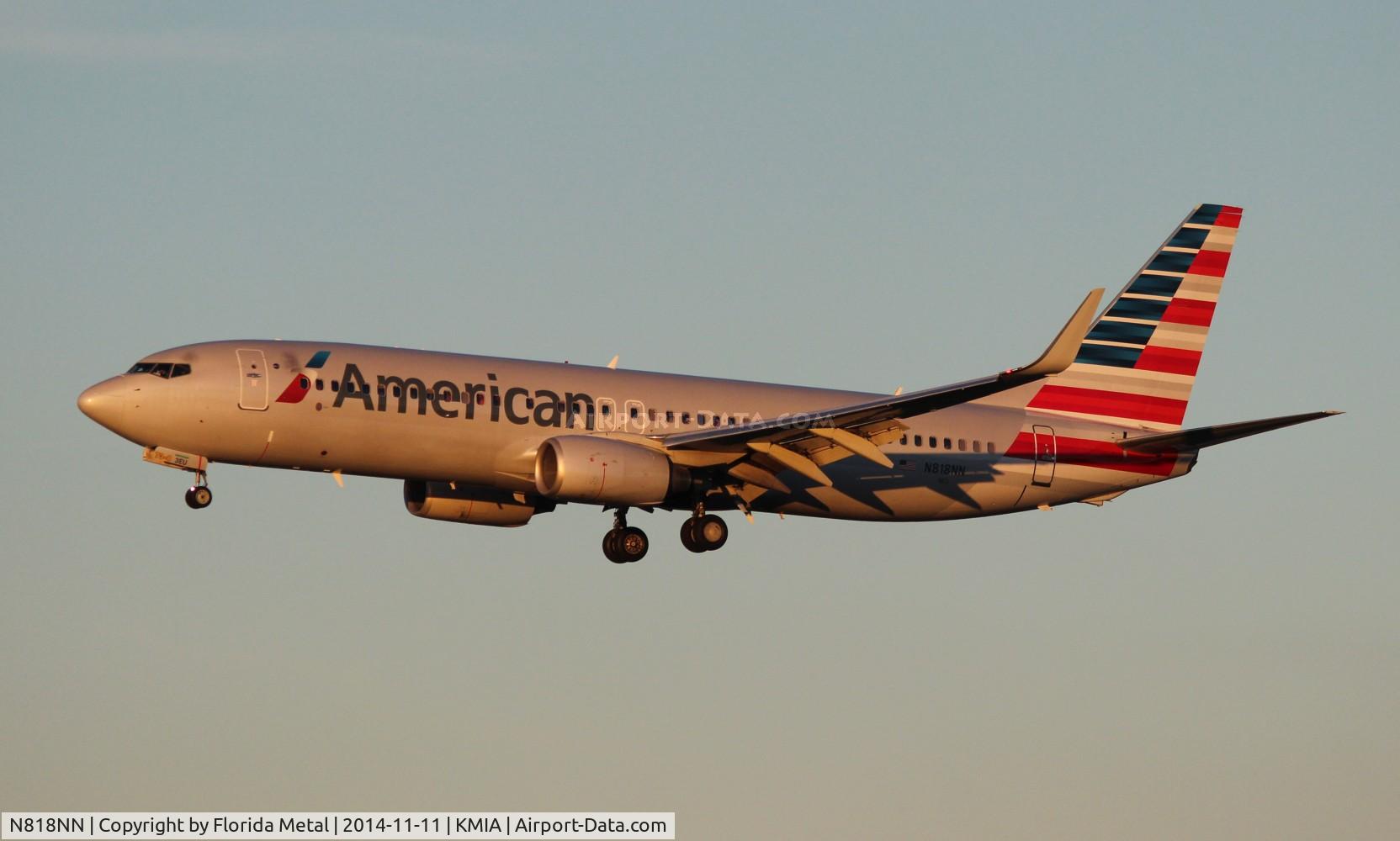 N818NN, 2009 Boeing 737-823 C/N 30910, American 737-823