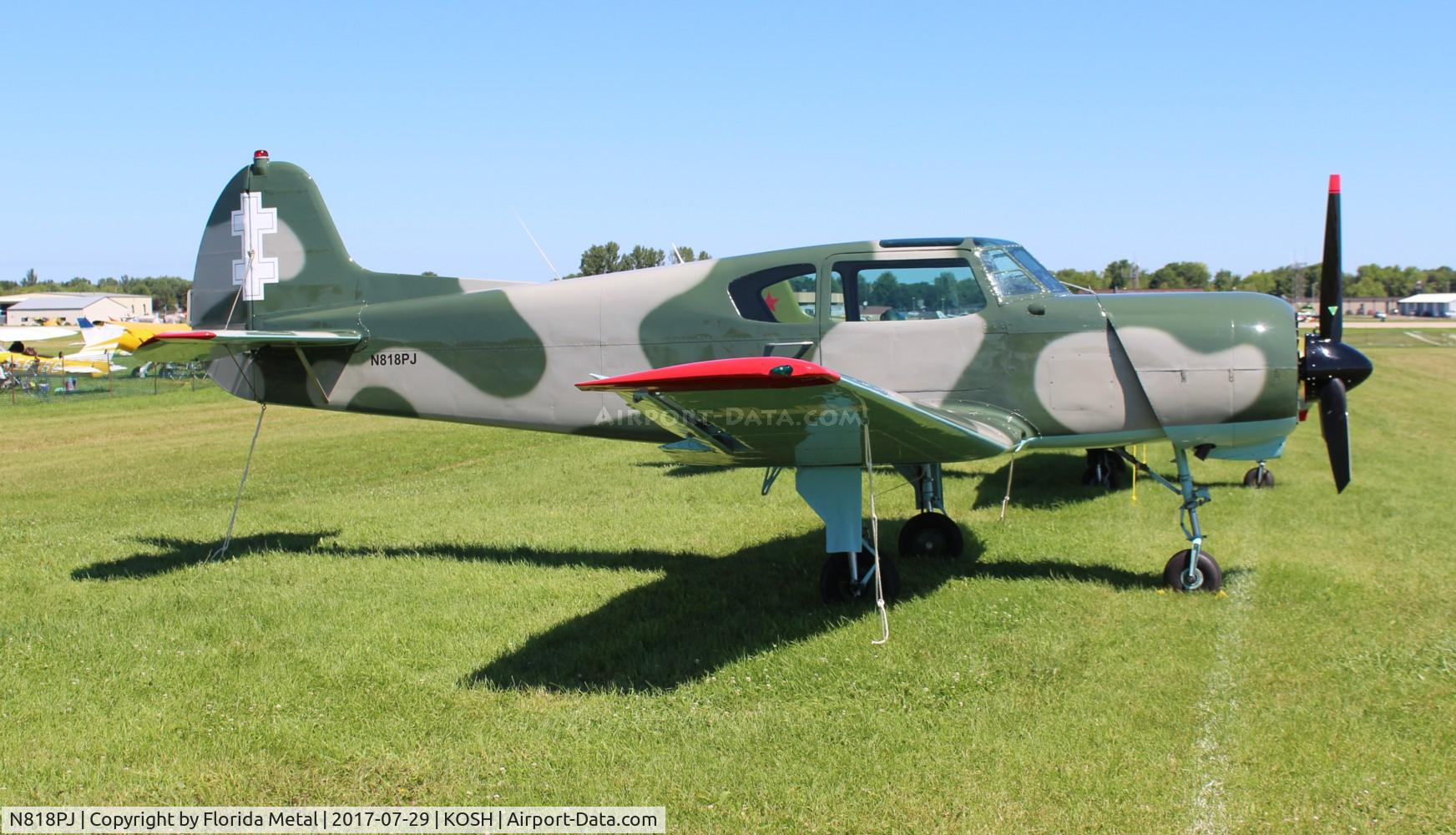 N818PJ, 1978 Yakovlev Yak-18T C/N 22202021, Yak-18