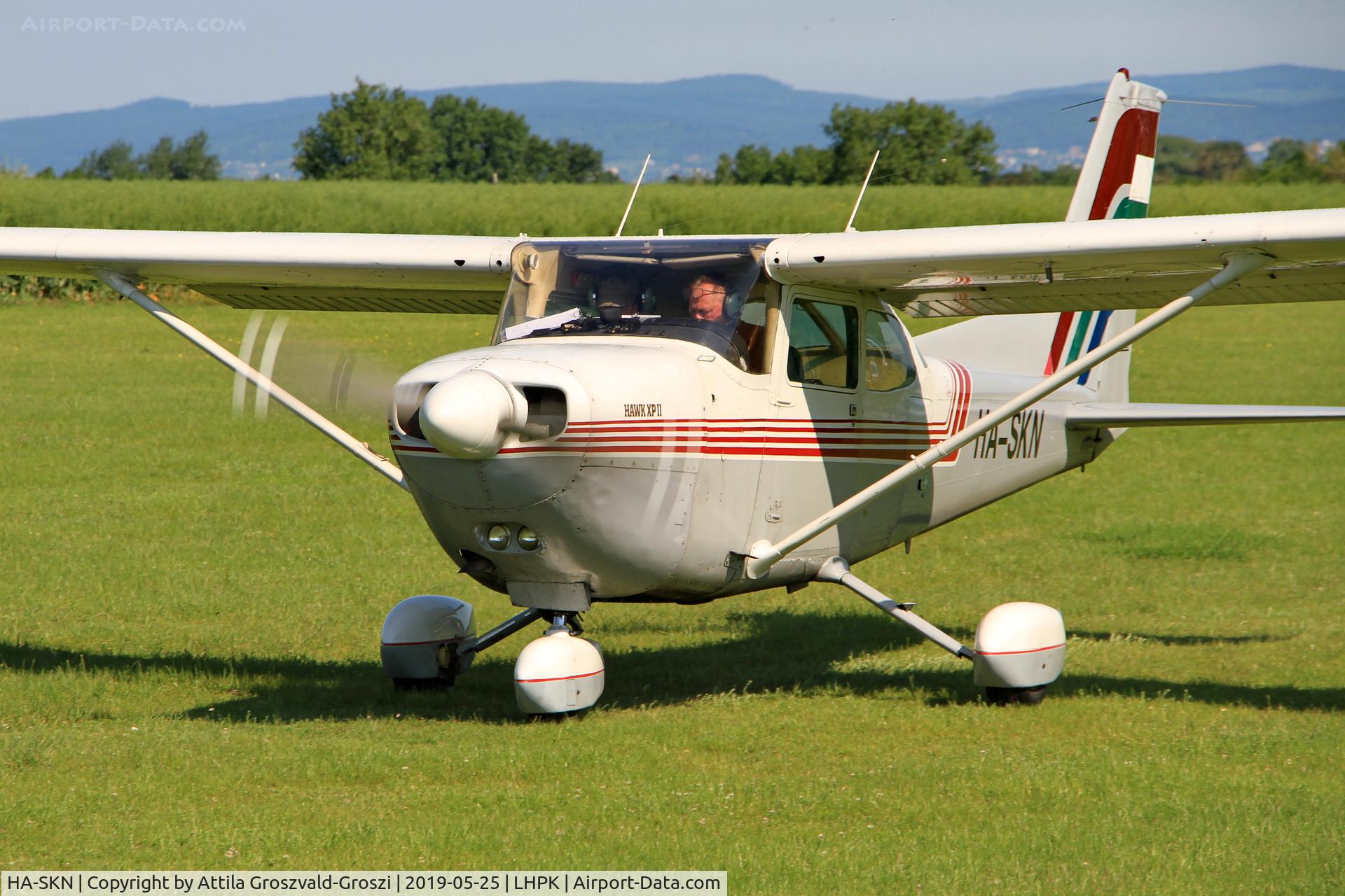 HA-SKN, 1977 Cessna R172K Hawk XP C/N R1722402, LHPK - Siófok-Papkutapuszta Airfield