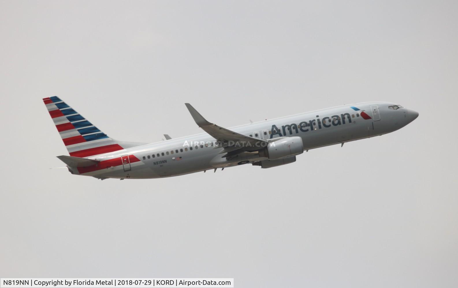 N819NN, 2009 Boeing 737-823 C/N 31083, American 737-823