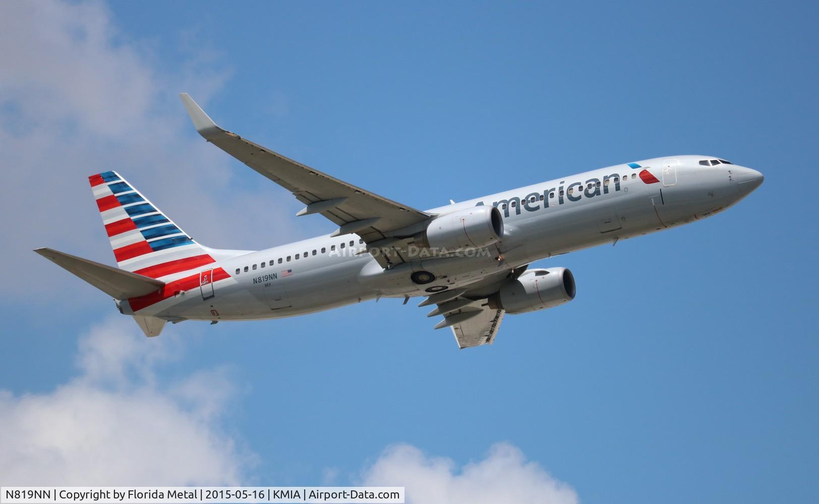 N819NN, 2009 Boeing 737-823 C/N 31083, American 737-823