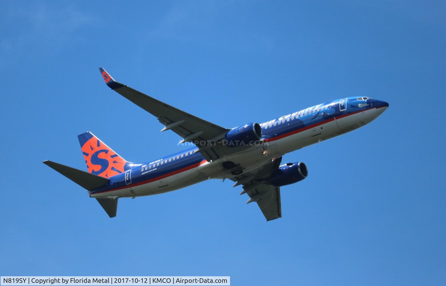 N819SY, 2006 Boeing 737-86N C/N 34254, Sun Country
