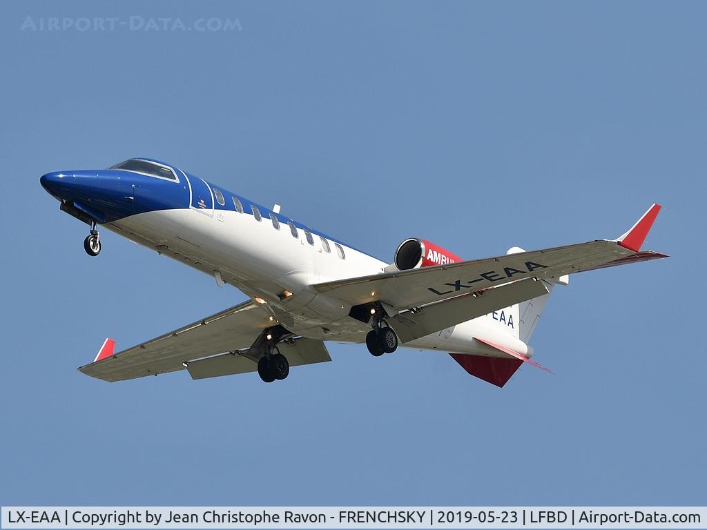 LX-EAA, 2006 Learjet 45 C/N 321, Ducair SA. (Luxembourg Air Rescue)