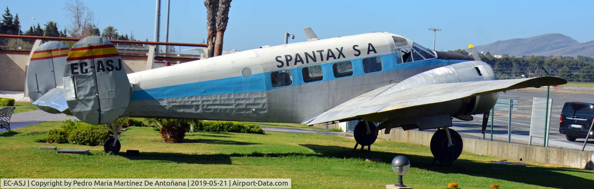 EC-ASJ, 1952 Beech C-45H Expeditor C/N AF-752, Museo Aeronáutico de Málaga