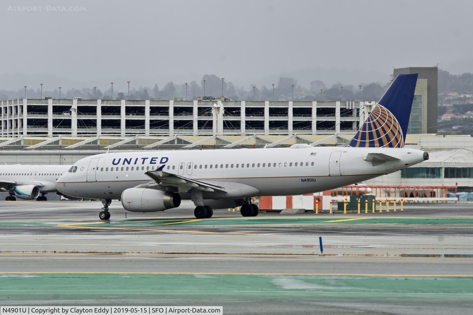 N4901U, 2006 Airbus A320-232 C/N 2680, SFO 2019.