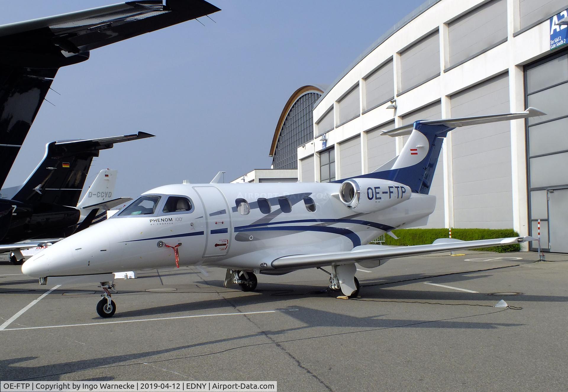 OE-FTP, 2013 Embraer EMB-500 Phenom 100 C/N 50000316, EMBRAER EMB-500 Phenom 100 at the AERO 2019, Friedrichshafen