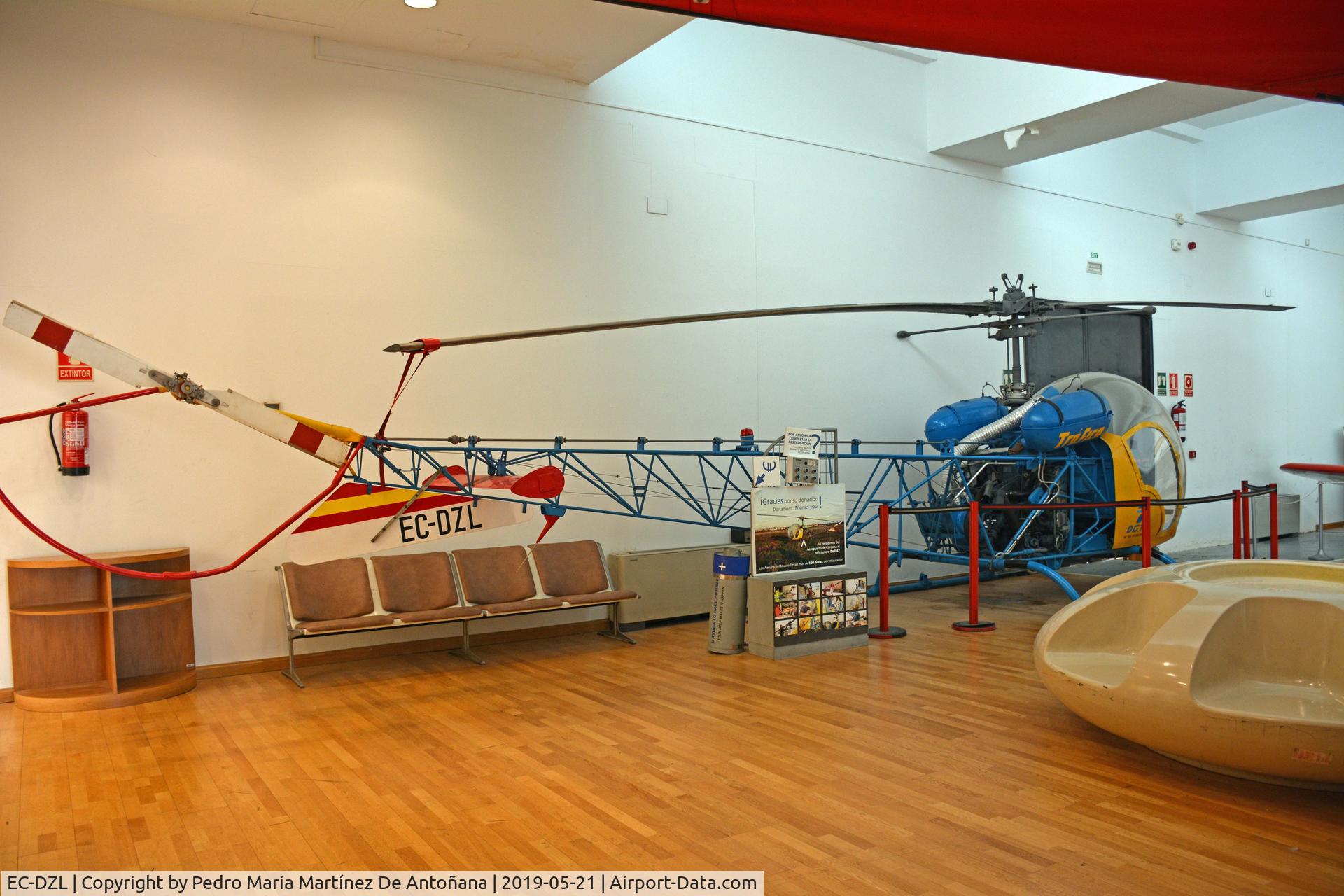 EC-DZL, Agusta AB-47G-3B C/N 1613, Museo Aeronáutico de Málaga