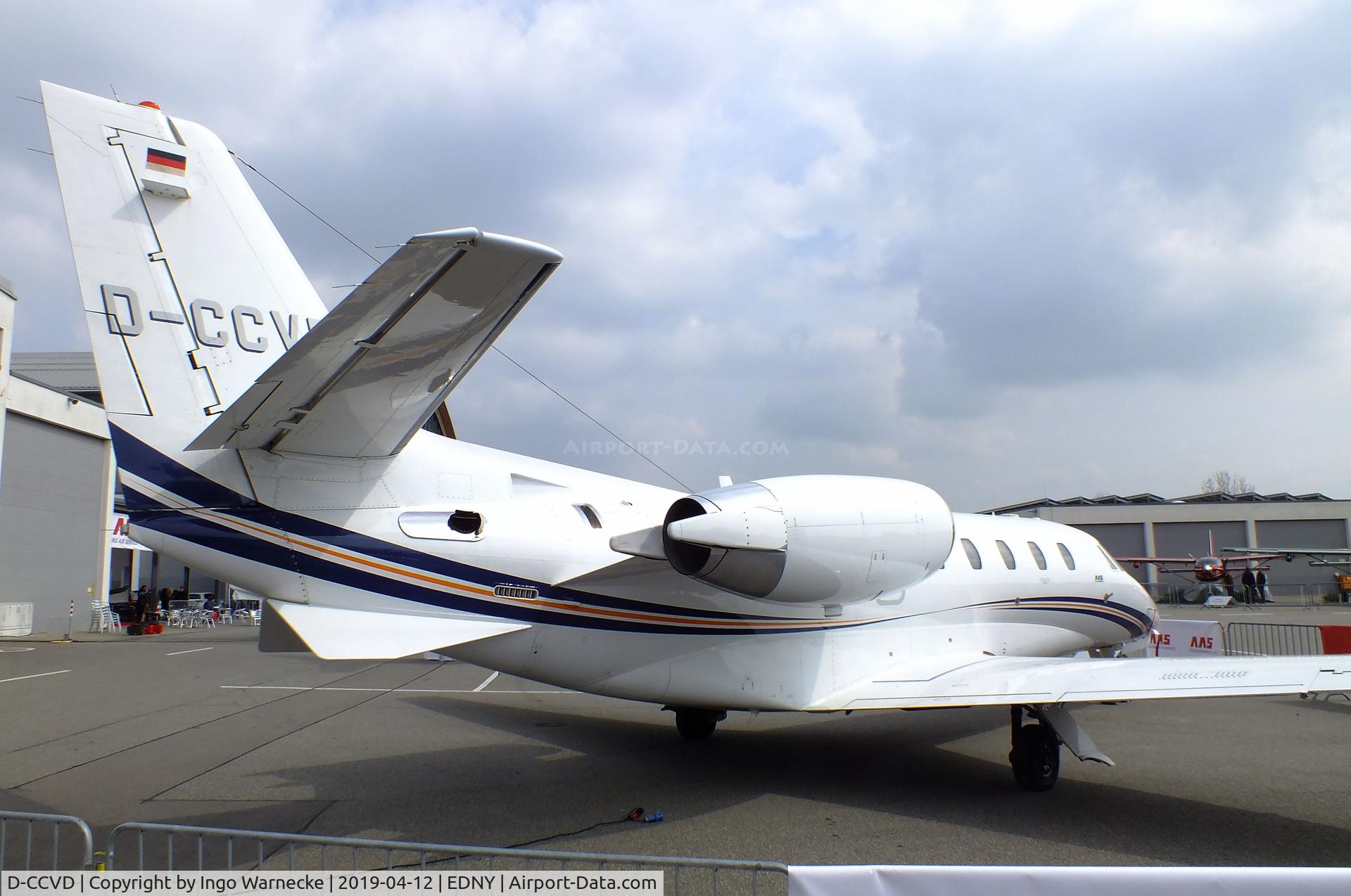 D-CCVD, 2008 Cessna 560XL Citation Excel XLS C/N 560-5784, Cessna 560XL Citation XLS at the AERO 2019, Friedrichshafen