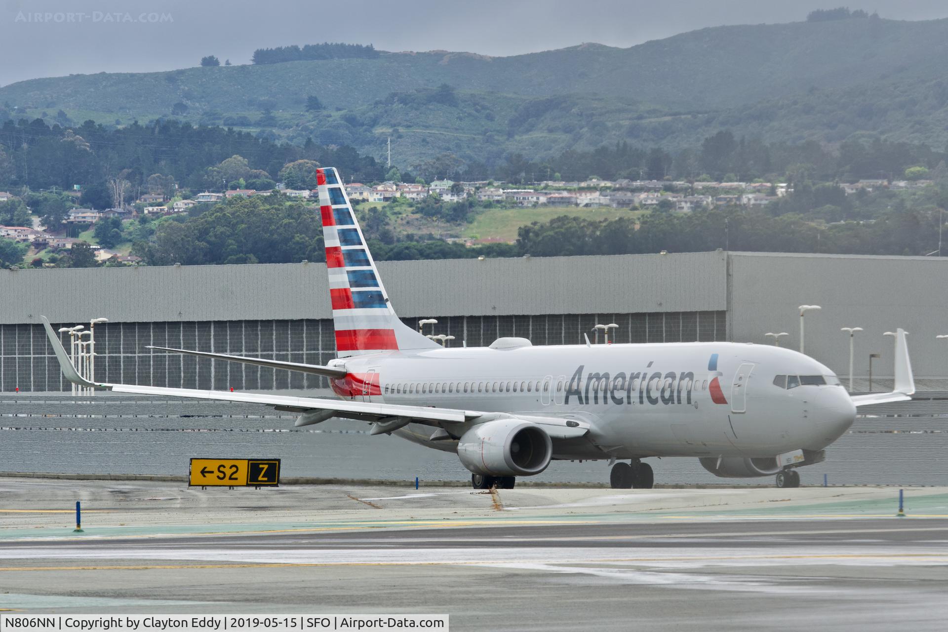 N806NN, 2009 Boeing 737-823 C/N 29561, SFO 2019.