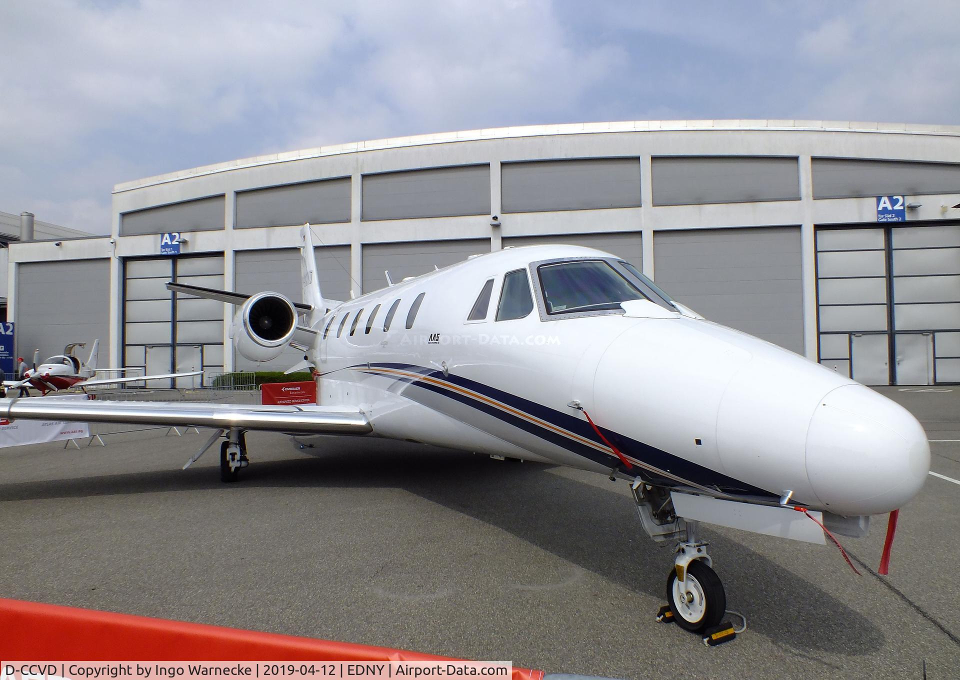 D-CCVD, 2008 Cessna 560XL Citation Excel XLS C/N 560-5784, Cessna 560XL Citation XLS at the AERO 2019, Friedrichshafen