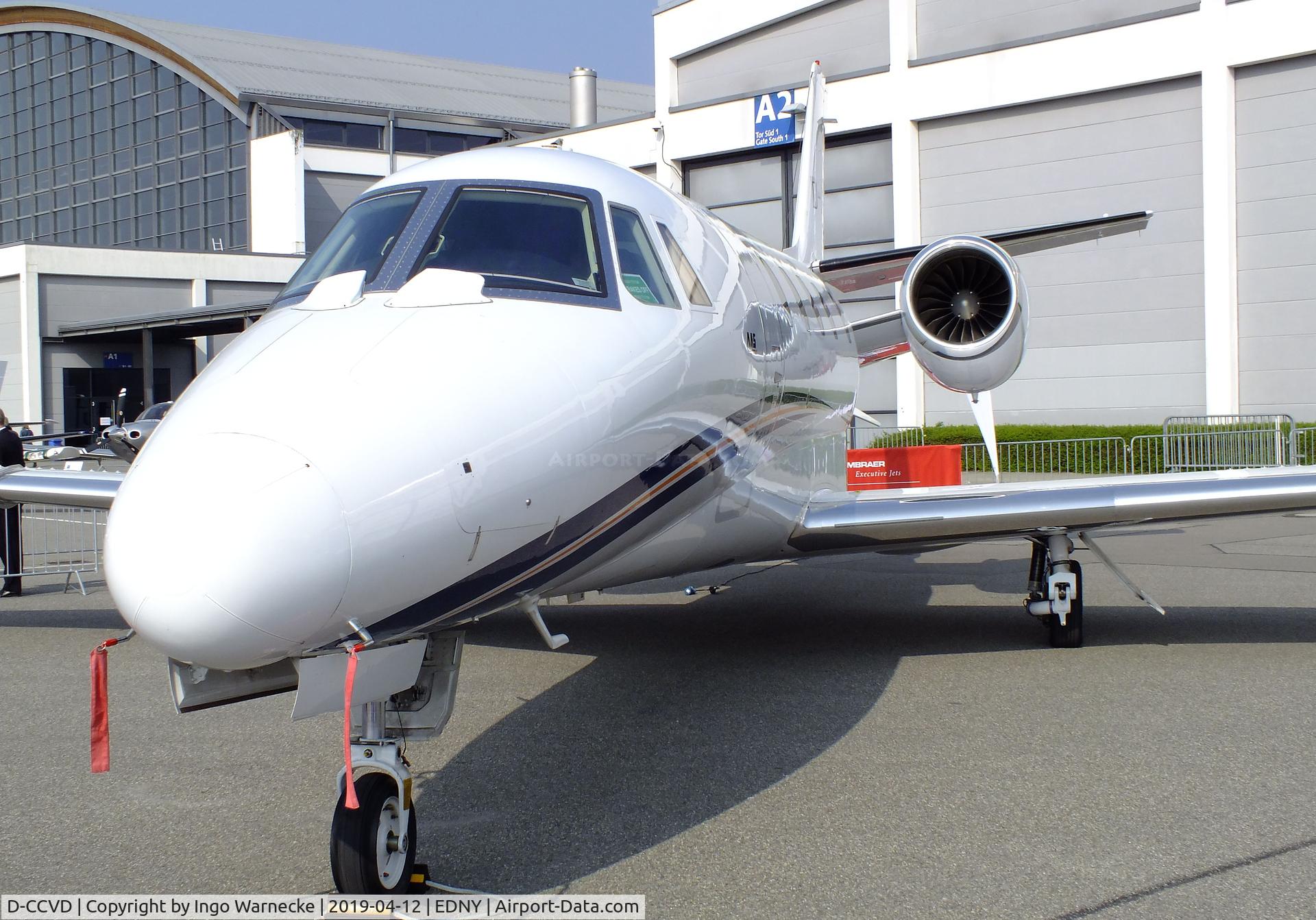 D-CCVD, 2008 Cessna 560XL Citation Excel XLS C/N 560-5784, Cessna 560XL Citation XLS at the AERO 2019, Friedrichshafen