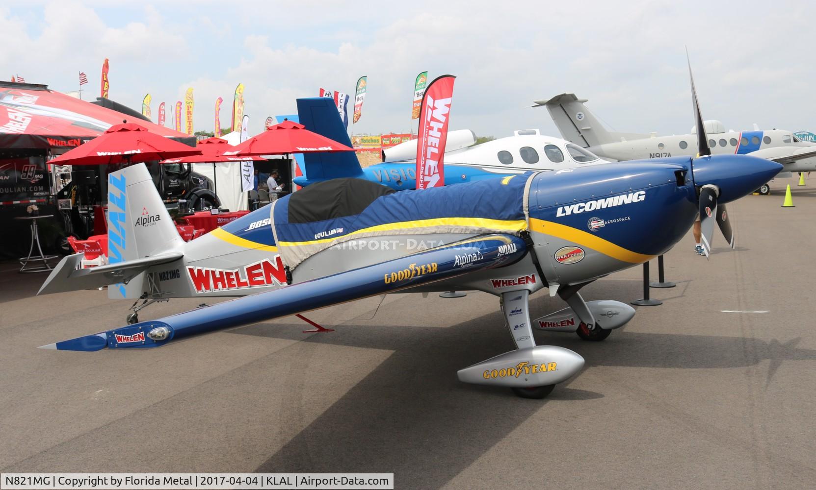 N821MG, 2009 Extra EA-300SC C/N SC010, Michael Goulian