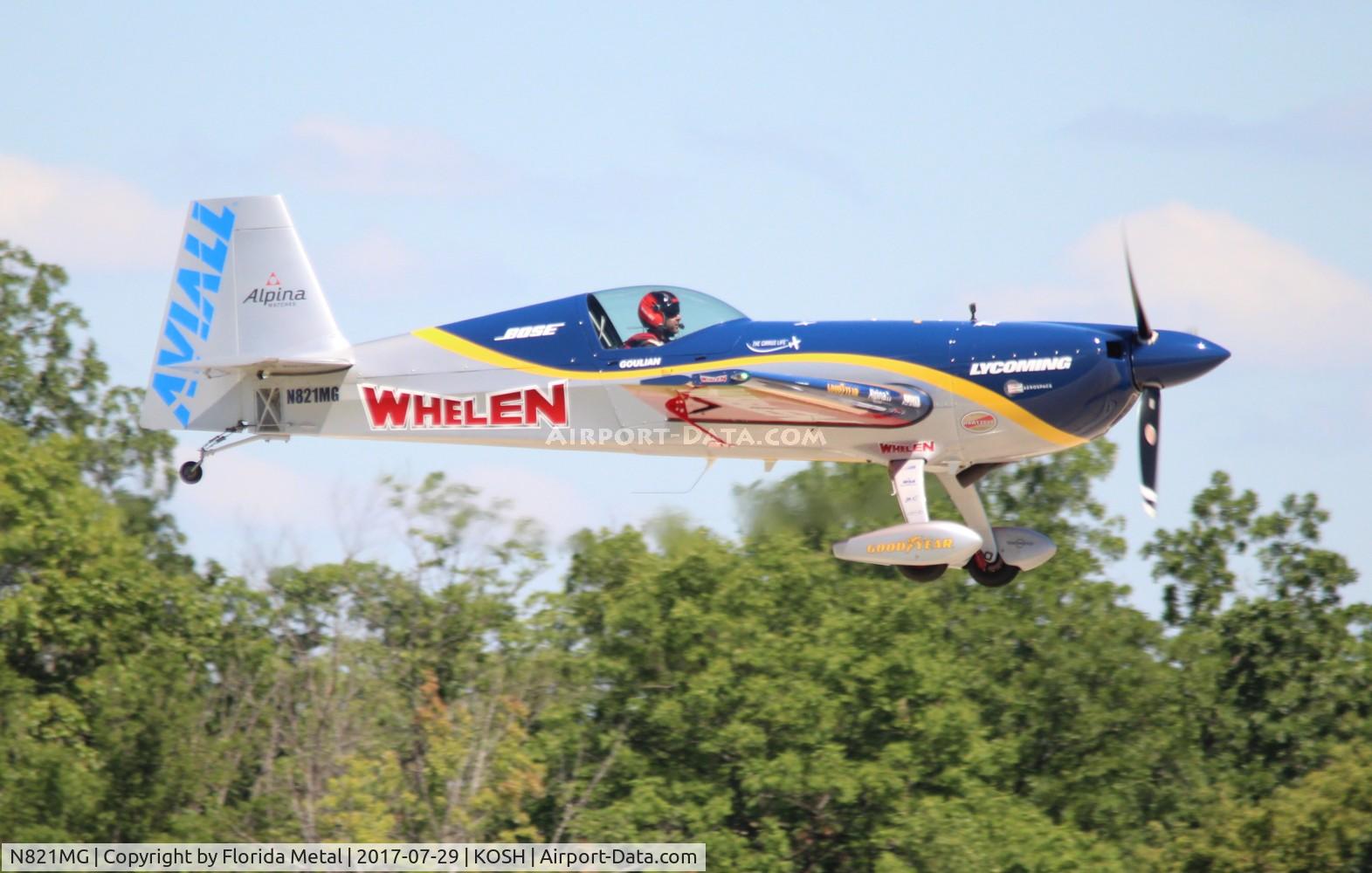 N821MG, 2009 Extra EA-300SC C/N SC010, Michael Goulian