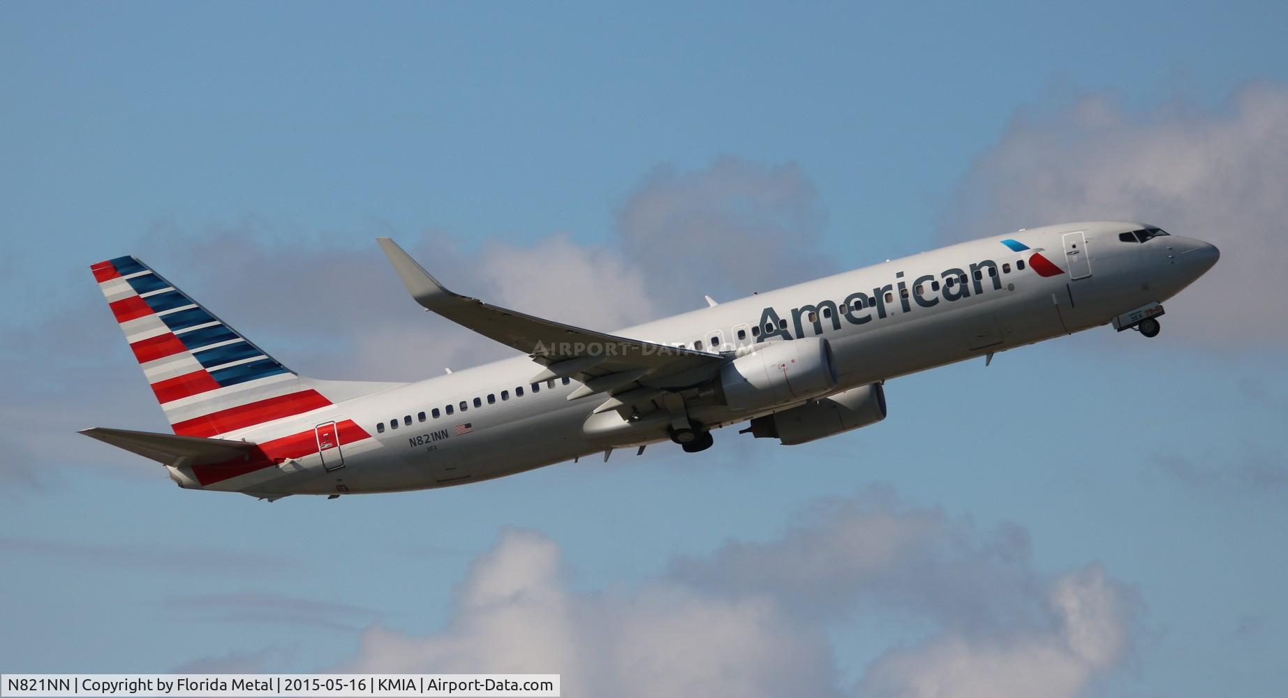 N821NN, 2009 Boeing 737-823 C/N 30912, American 737-823