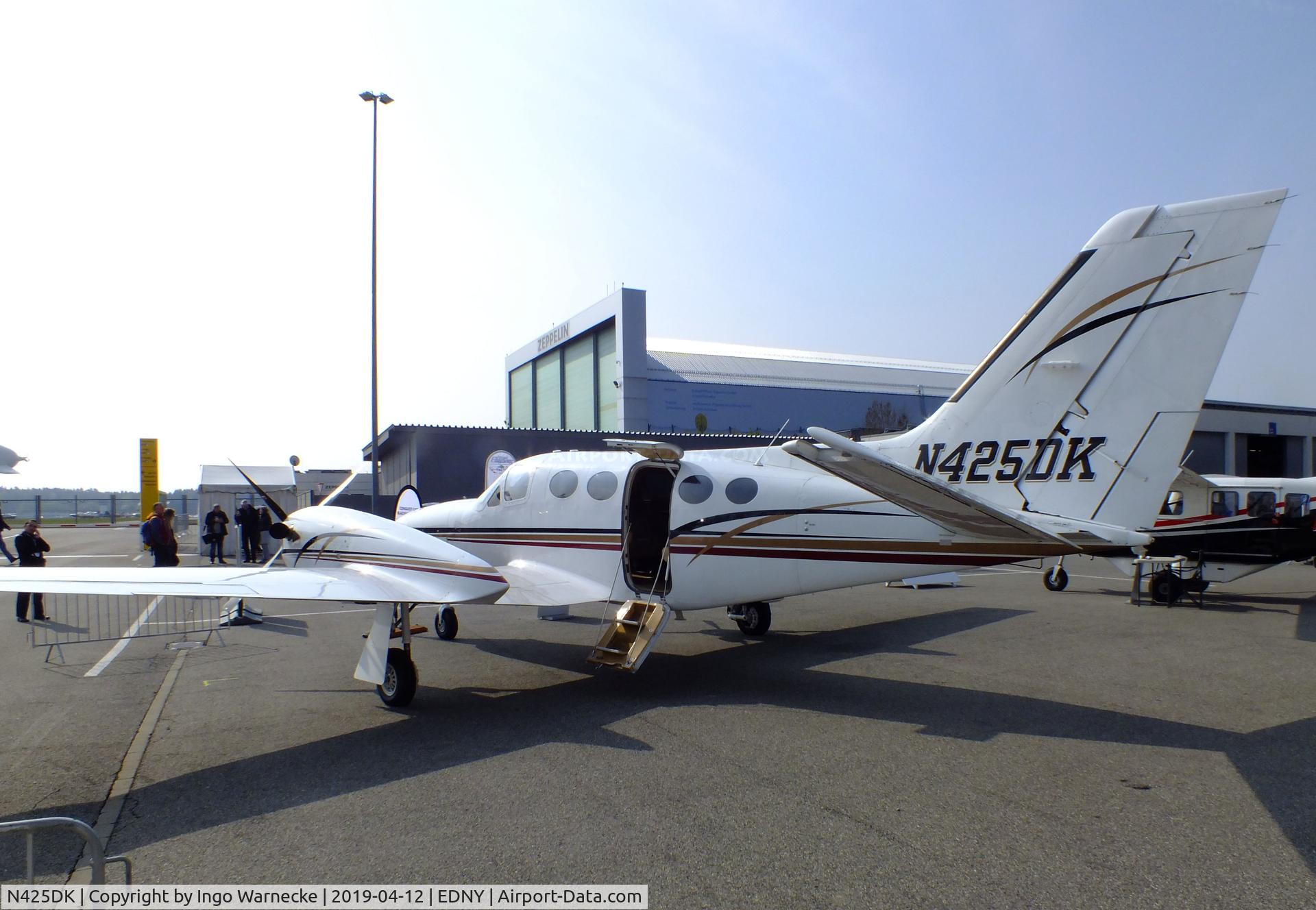 N425DK, 1981 Cessna 425 Conquest I C/N 425-0086, Cessna 425 Conquest I at the AERO 2019, Friedrichshafen